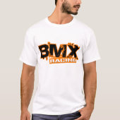 BMX RACING ORANJE T-SHIRT (Voorkant)