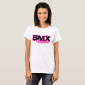 BMX RACING PINK T-SHIRT (Voorkant volledig)