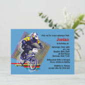 BMX Racing Uitnodiging (Staand voorkant)