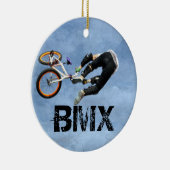 BMX Regels kerstversiering, Copyright Karen J Wi Keramisch Ornament (Rechts)