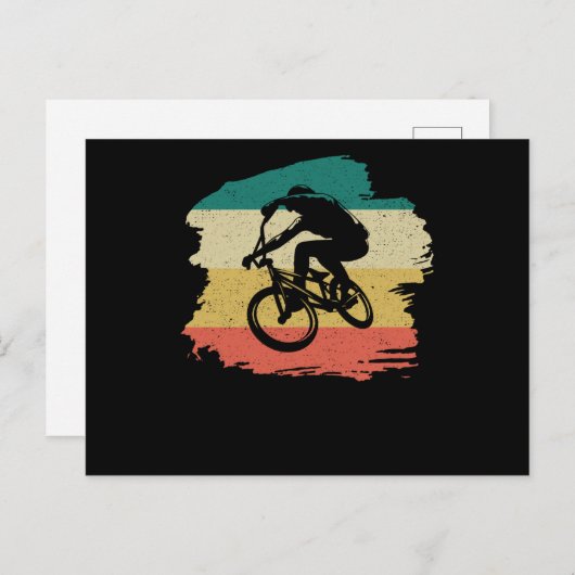 BMX Retro Cadeau Briefkaart (Voorkant / Achterkant)