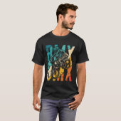 BMX Retro  Fietsfreestyle T-shirt (Voorkant volledig)