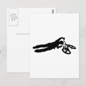 BMX Rider_2 Briefkaart (Voorkant / Achterkant)