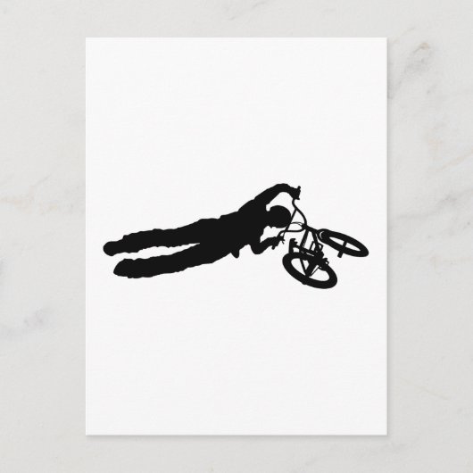 BMX Rider_2 Briefkaart (Voorkant)