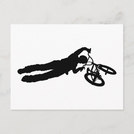 BMX Rider_2 Briefkaart (Voorkant)