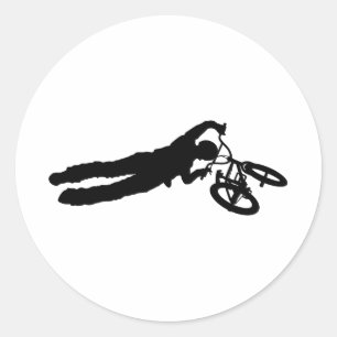 BMX Rider_2 Ronde Sticker