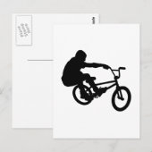 BMX Rider_3 Briefkaart (Voorkant / Achterkant)
