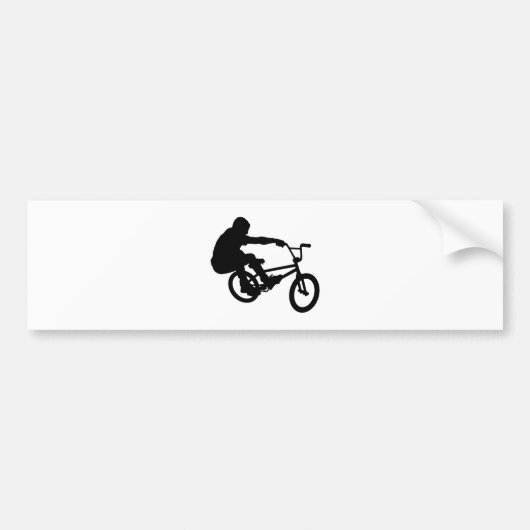 BMX Rider_3 Bumpersticker (Voorkant)
