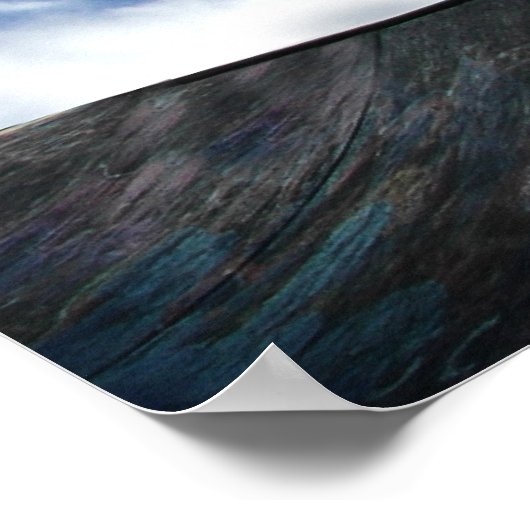 BMX rider bij Devonshire Green, Sheffield Poster (Hoek)