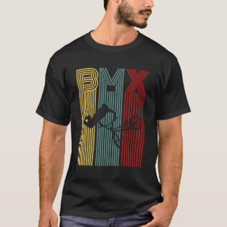 BMX Rider Bike Retro  Fietsstunt Racing T-shirt