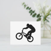 BMX Rider Briefkaart (Staand voorkant)