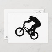 BMX Rider Briefkaart (Voorkant / Achterkant)