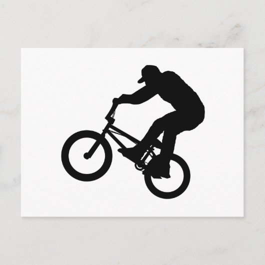 BMX Rider Briefkaart (Voorkant)