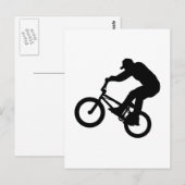 BMX Rider Briefkaart (Voorkant / Achterkant)