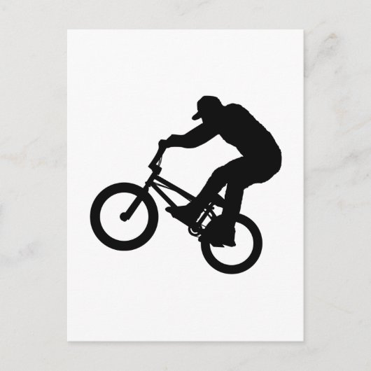 BMX Rider Briefkaart (Voorkant)