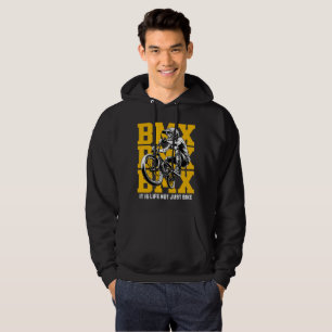 BMX Rijder Extreme Fiets Stunt Freestyle Wielrenne Hoodie