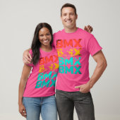 BMX-rijder verontrust T-shirt (Unisex)