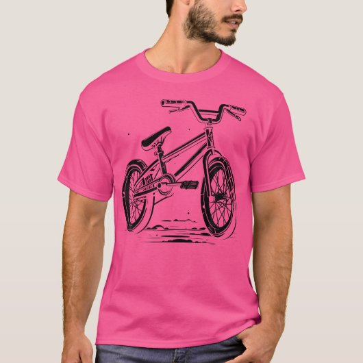 BMX-schets T-shirt (Voorkant)