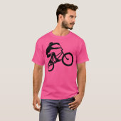 BMX-silhouet T-shirt (Voorkant volledig)