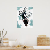 BMX Splash, Copyright Karen J Williams Poster (Keuken)