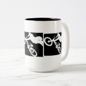 BMX SPORTS TWEEKLEURIGE KOFFIEMOK (Voorkant rechts)