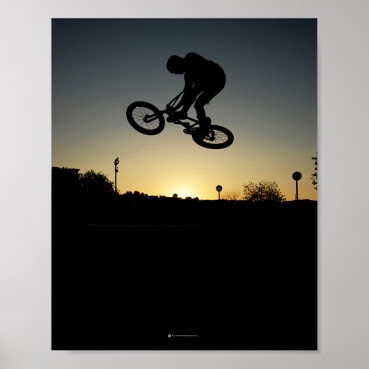 BMX-springstraatstunt Poster (Voorkant)