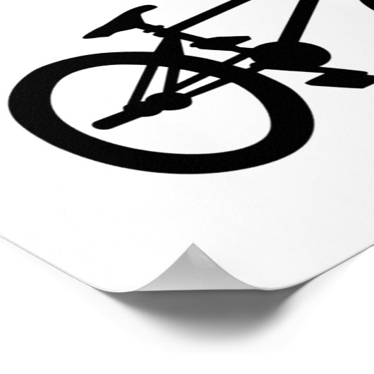 BMX-sprong Poster (Hoek)