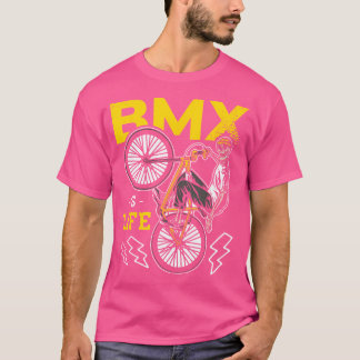 BMX staat voor Life Bike Motorcross BMX T-shirt