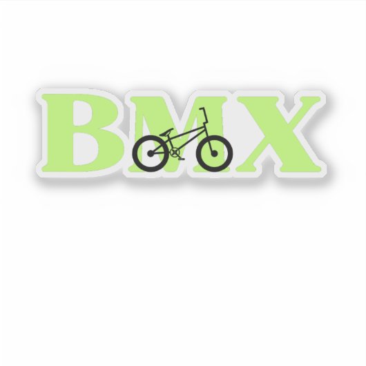 BMX STICKER (Voorkant)