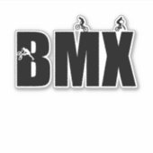 Bmx Sticker (Voorkant)