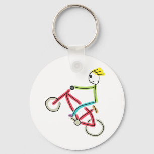 BMX Stickman Sleutelhanger