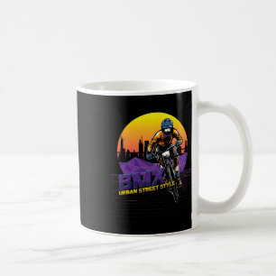 Bmx Street Style Urn Fietser Biker Extreme Sporten Koffiemok
