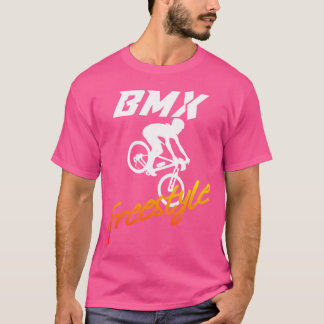 BMX Stunts Fietsfiets Grappige Motorcross T-shirt