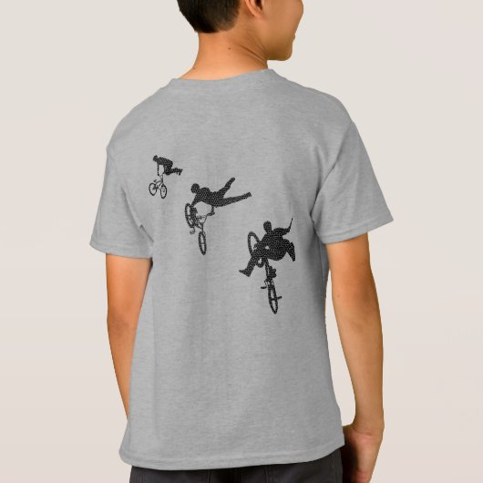 Bmx  t-shirt (Achterkant)