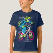 Bmx T-Shirt - Bmx Bike - Bmx Shirt Graffiti (Voorkant)