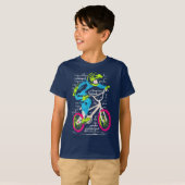 Bmx T-Shirt - Bmx Bike - Bmx Shirt Graffiti (Voorkant volledig)