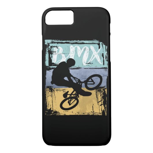 BMX-T-shirt - Retro BMX Bike Rider Case-Mate iPhone Case (Achterkant)
