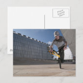 Bmx-training Briefkaart (Voorkant / Achterkant)
