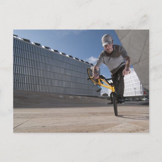 Bmx-training Briefkaart (Voorkant)