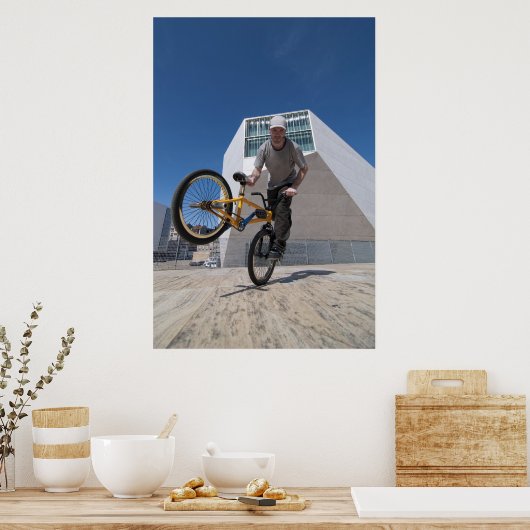 Bmx-training Poster (Keuken)