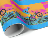 BMX Trickster - BMX Trick Bike Cadeaupapier (Rol Hoek)