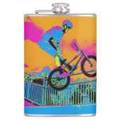 BMX Trickster - BMX Trick Bike Heupfles (Voorkant)