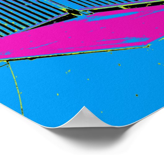 BMX Trickster - BMX Trick Bike Poster (Hoek)