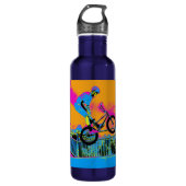 BMX Trickster - BMX Trick Bike Waterfles (Voorkant)