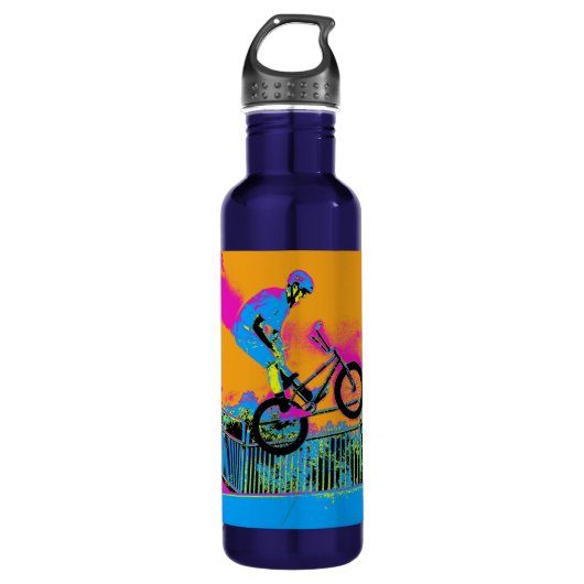 BMX Trickster - BMX Trick Bike Waterfles (Voorkant)