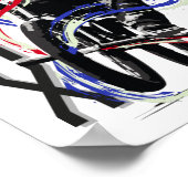 BMX USA America | Bmx-Poster Poster (Hoek)