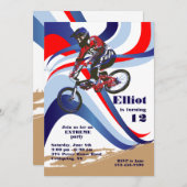 BMX USA Invitation Kaart (Voorkant / Achterkant)