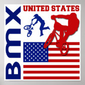 BMX Verenigde Staten Poster (Voorkant)