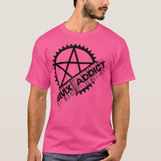 BMX-verslaafde T-shirt (Voorkant)