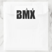 Bmx Vierkante Sticker (Tas)